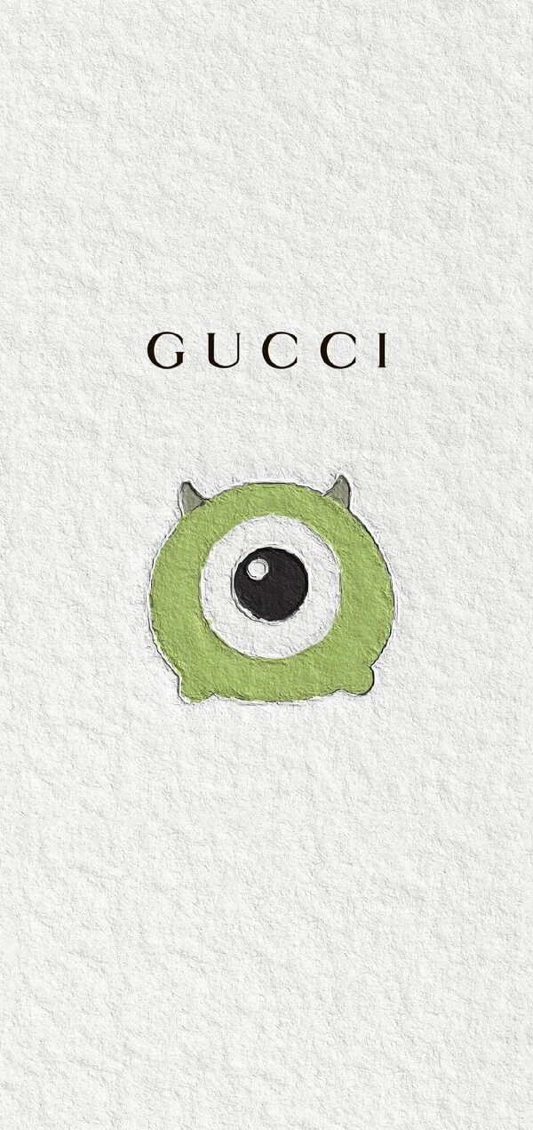 Hình nền Gucci logo và hoa văn